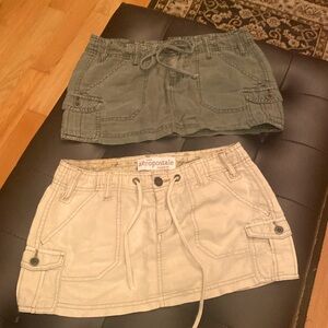 Vintage!  Aeropostale mini skirts